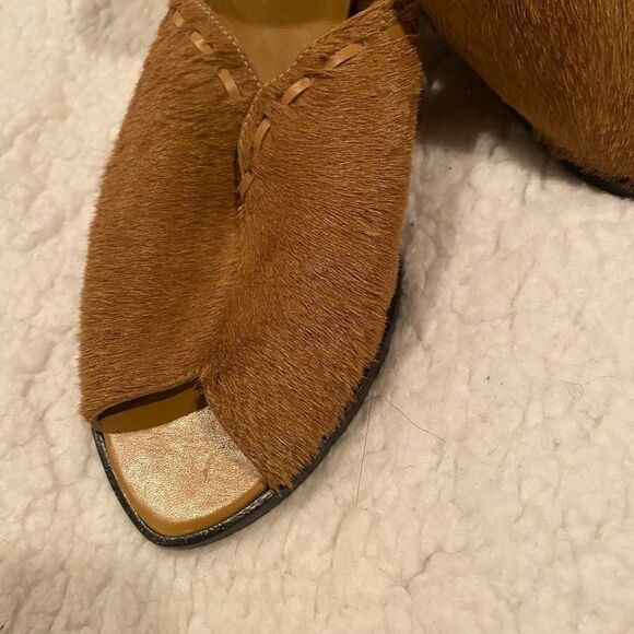 A. Marinelli Leather Electra Sling Back Shoe 8.5 - Picture 6 of 12